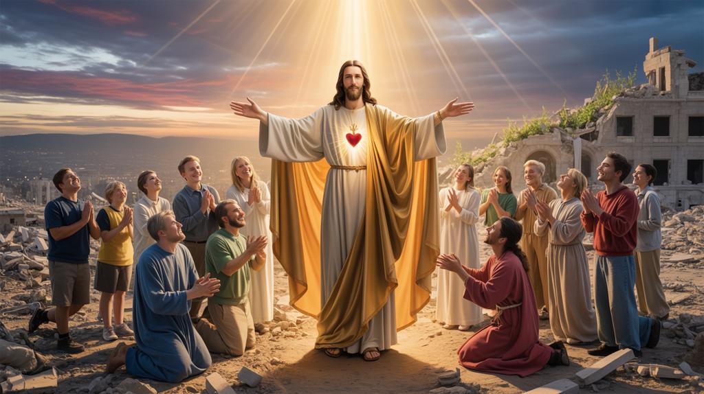 Preghiera a Gesù Cristo per le Vittime delle Guerre e il Ritorno alla Felicità